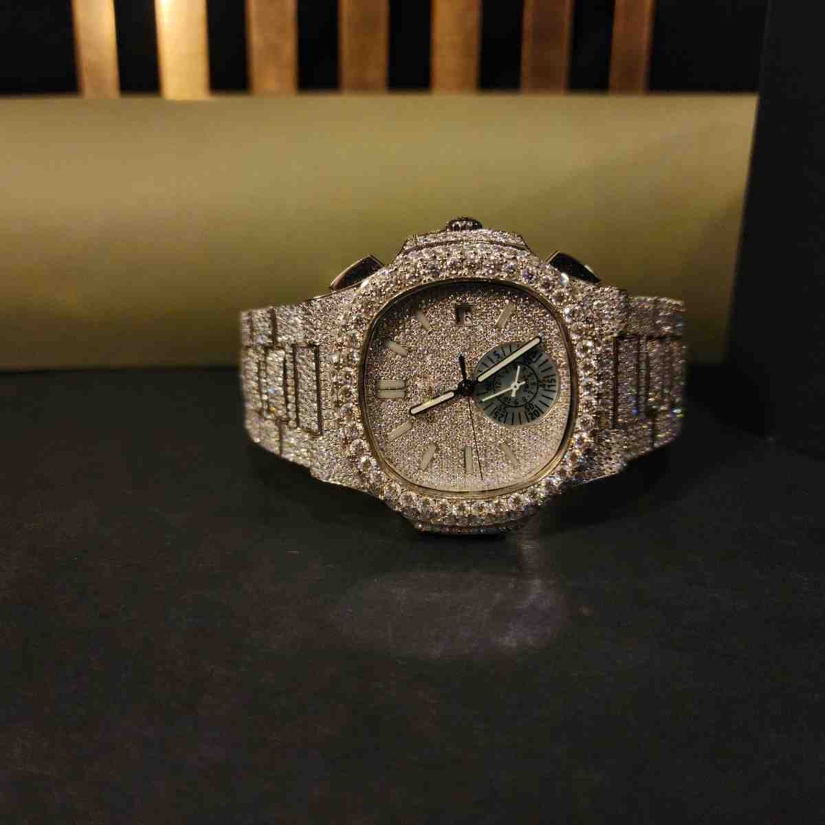Premium Full Iced Out Custom Diamond Watch