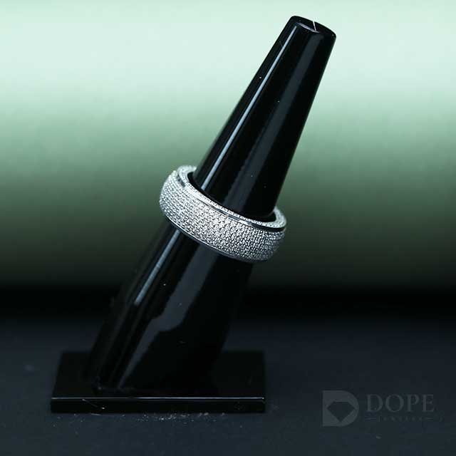 Men's Luxury Pave Diamond Wedding Band