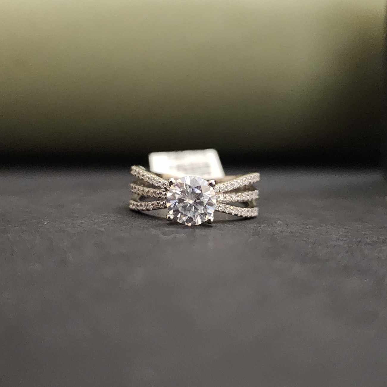 Classic Round Cut Lab Grown Diamond Ring