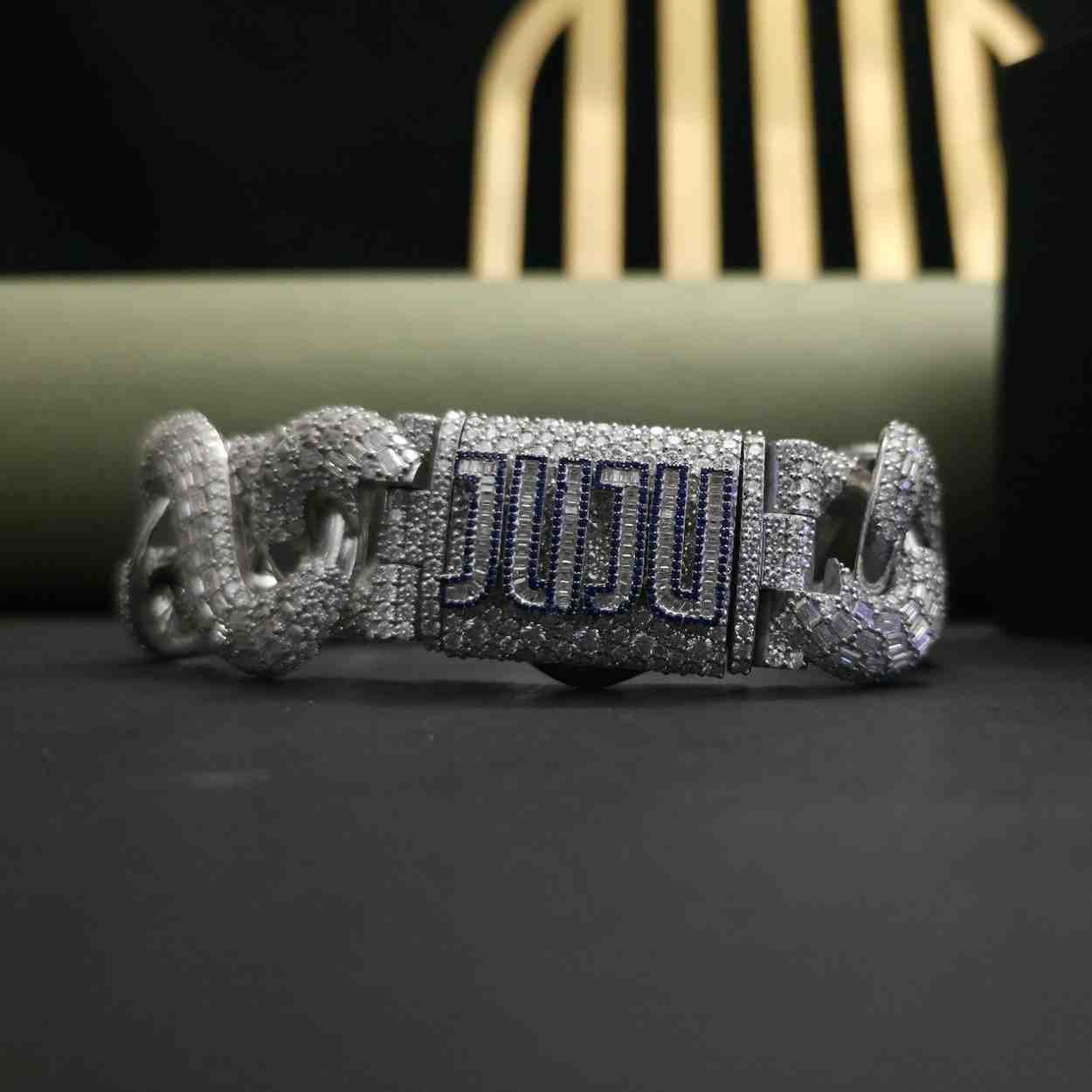 Luxury Hip Hop Cuban Diamond Bracelet