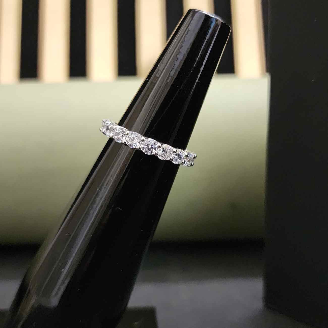 Exclusive Round Cut Eternity Lab Grown Diamond Band