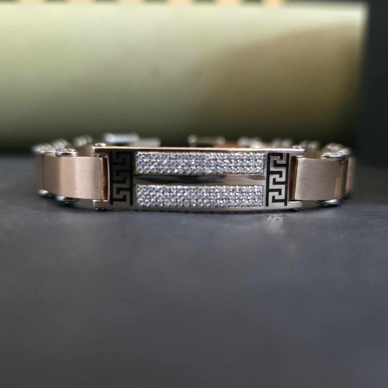 Men's Luxury Custom Hip Hop Diamond Bracelet Alternate View