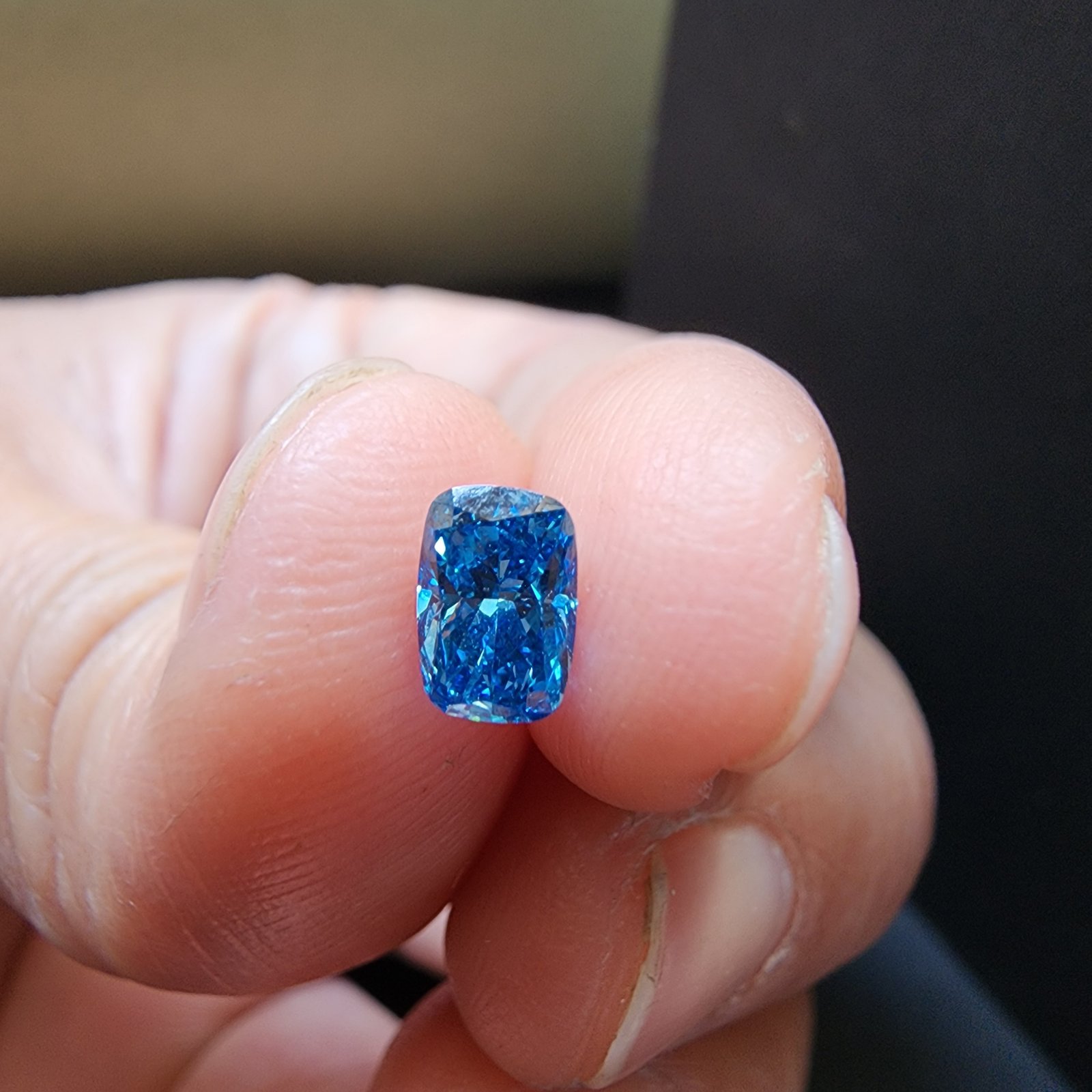 0.505CT Radiant Cut Lab Grown Filled High Quality IGI Certified Loose Diamond Alternate View