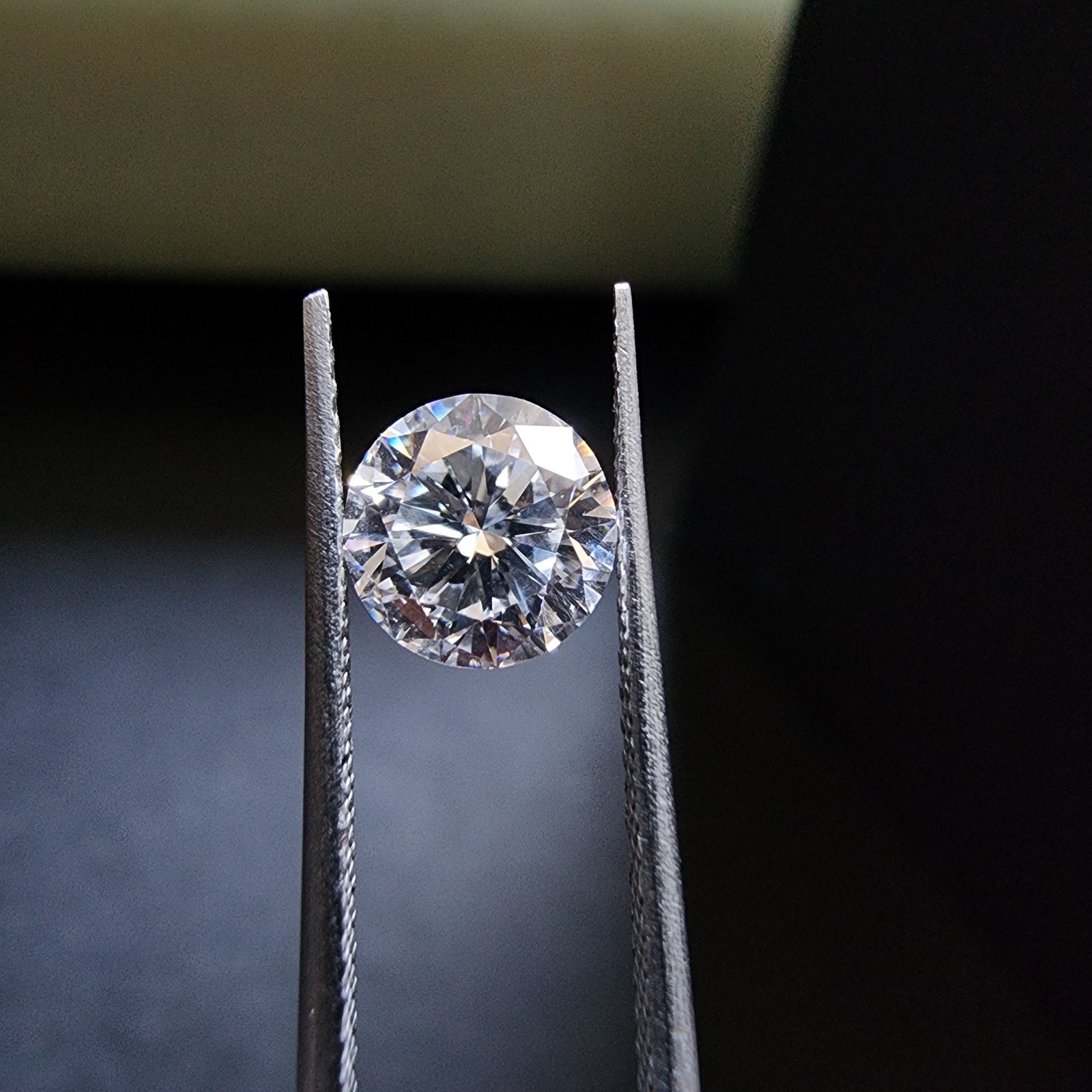 1.02CT Lab Grown Round Brilliant Cut CVD Diamond Loose Stone IGI Certified